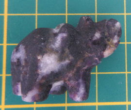 Olifant Amethist (#326)
