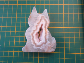 Kat Agaat met druzy (#260)