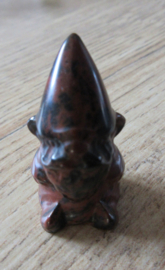 Kabouter Mahonie obsidiaan (#380)