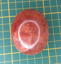 Handsteen Hematietkwarts/Red Healer (#355)