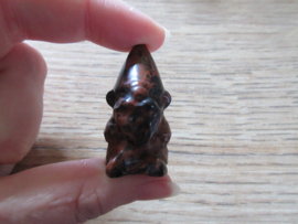 Kabouter Mahonie obsidiaan (#380)