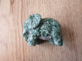 Olifant Green spotted stone/Boomagaat (#74)