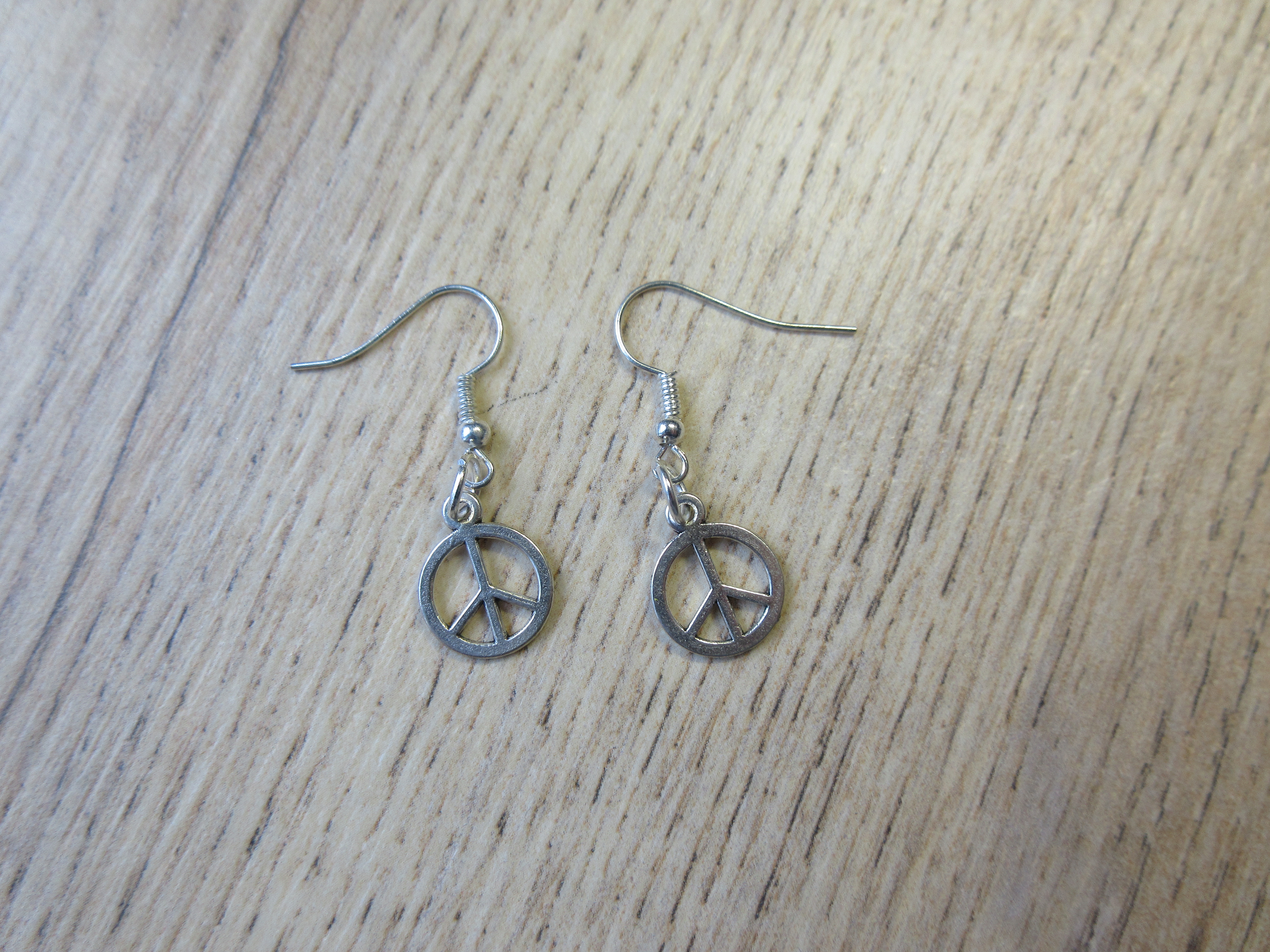 Peaceteken zilver