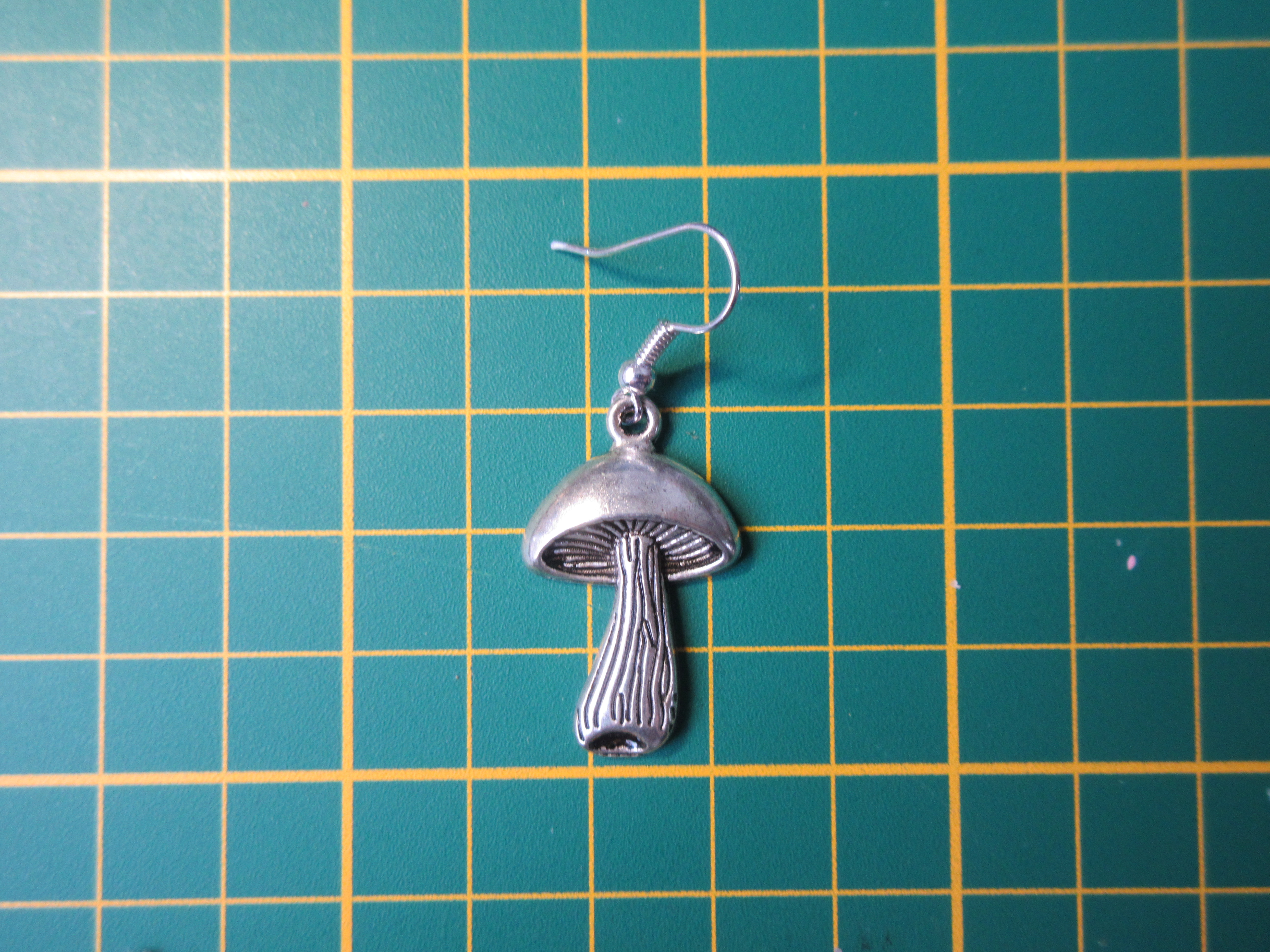 Paddestoel zilver