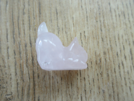 Speelse kat Rozenkwarts (#183)