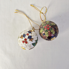 Exclusieve Cloisonné Emaille Ornamenten
