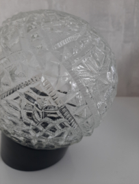 Bakelieten schuine schroefbolhouder met bewerkte of witte bol