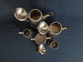 Art Deco Koffiestel, koffieset, Art Deco design, jaren 30