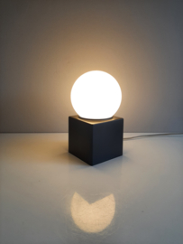 Jaren 70 Philips tafellamp | Kubus lamp | Wandlamp