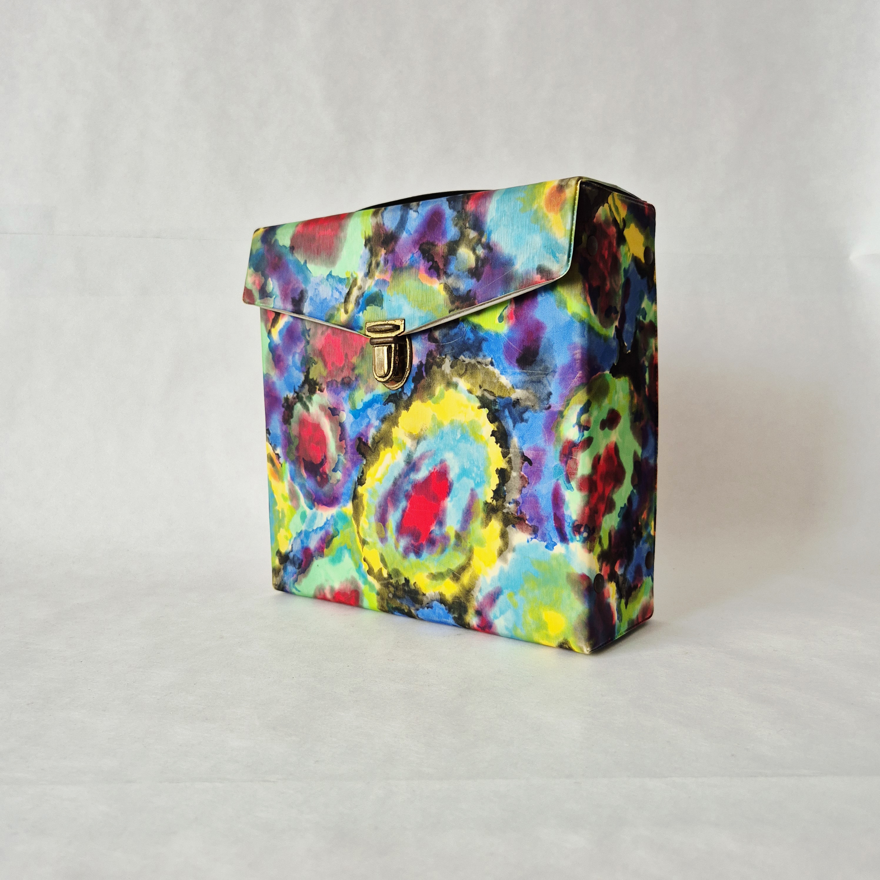 Singles koffer | Vintage jaren 70 koffer voor singles