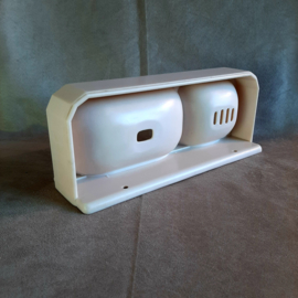 Art Deco bakelieten zeep houder | Zeepbak voor aan de wand