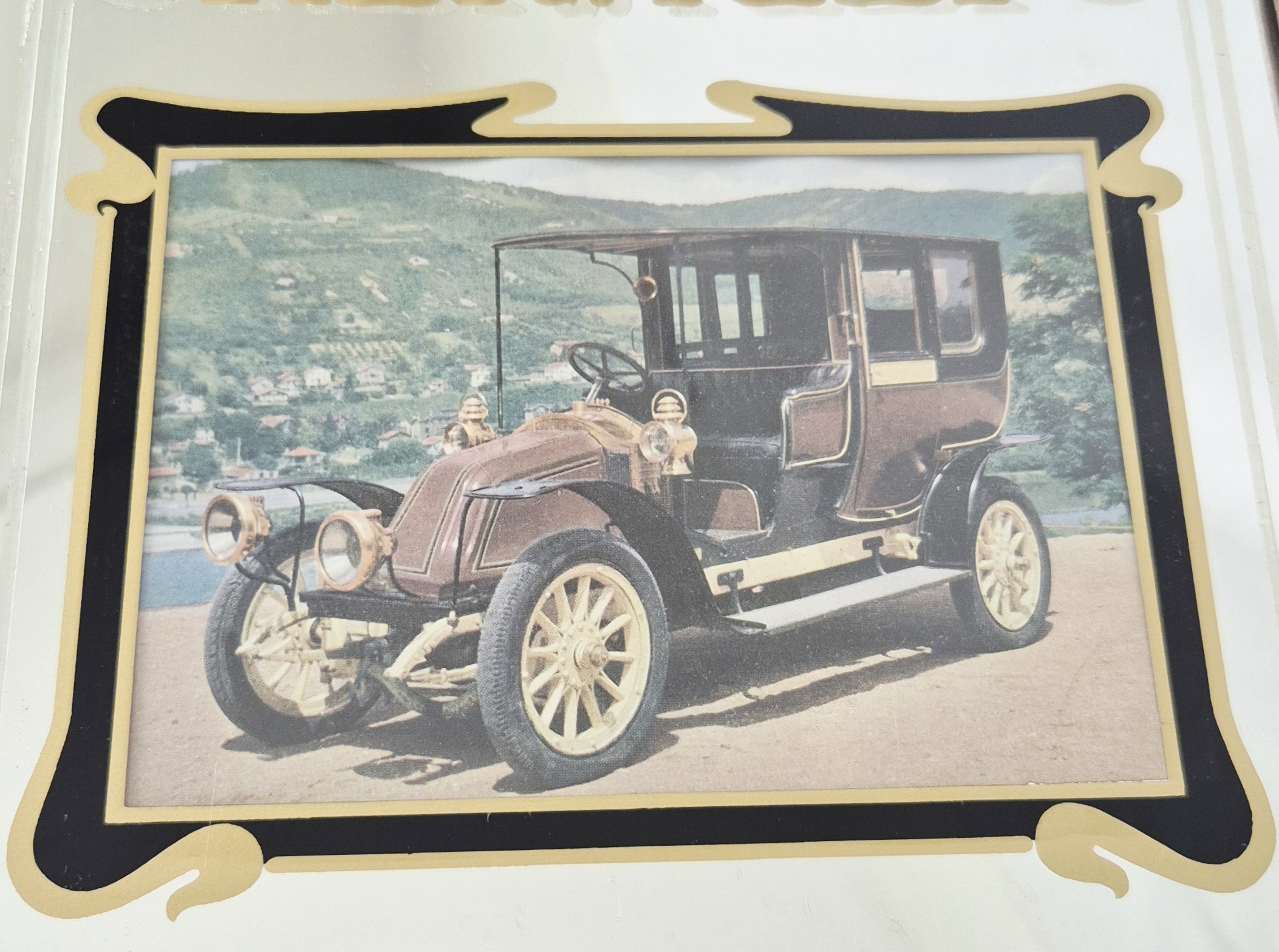 Vintage spiegel Renault | Reclamebord | Auto reclamebord
