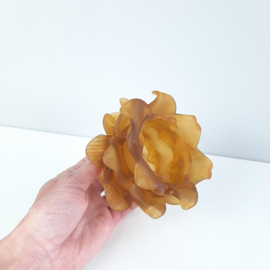 Tulip Amber kleurige glazen lampenkap