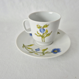 Bohemia kop en schotel | Set van 2 | Bohemia Czechoslovakia