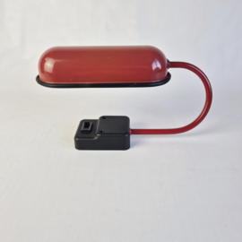 Vintage Rode Wandlamp | Leeslamp