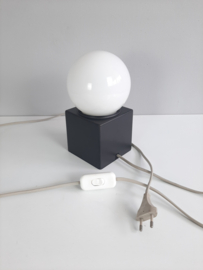 Jaren 70 Philips tafellamp | Kubus lamp | Wandlamp