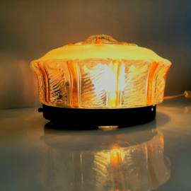 Jaren 60 plafondlamp | Bloemvormige lamp