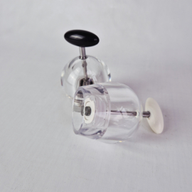 Vintage Bodum peper en zoutstel