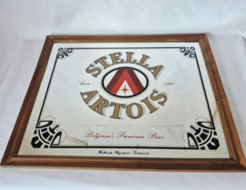 Vintage Stella Artois spiegel | Pub/Bar decor | Vintage bier reclame