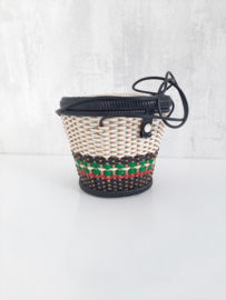 Vintage handtas, tas uit de jaren 60/70