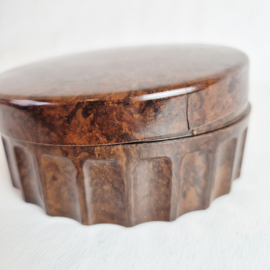 Vintage bakelieten pot 'Wees slim, koop glim' | Philite