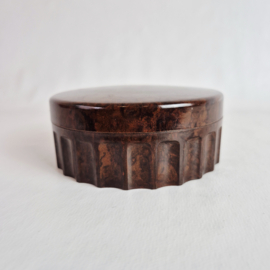 Vintage bakelieten pot 'Wees slim, koop glim' | Philite
