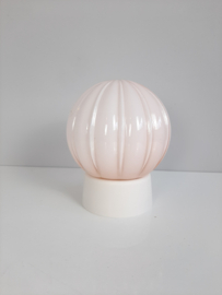 Thabur schroefbol, Art Deco plafondlamp in roze