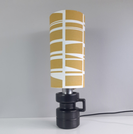 Steuler keramische Tafellamp | Carl Zalloni Design jaren 60 | Model 75\15 | West Germany