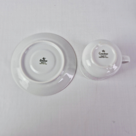 Vintage Eversberg West-Duitsland Kop en Schotel | Jaren 80 | Set van 2