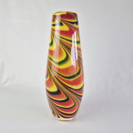 Vintage Murano-Vaas | Swirl-Design