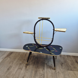 Vintage Mid-Century Plantentafel – Jaren ’50/’60