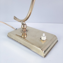 HECA Edam tafellamp | Messing bureaulamp | Leeslamp