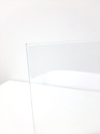 Art Deco fotolijst | Hout met halfrond glas | Jaren 30 lijst