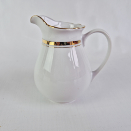 Bohemia porseleinen suikerpot en melkkan