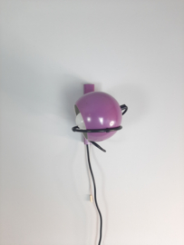 Gepo wandlamp paars, eyeball lamp