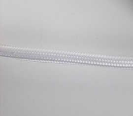 Stofkabel mat wit