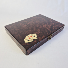 Vintage luxe speelsetkoffer