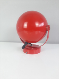 Grote eyeball wandlamp rood
