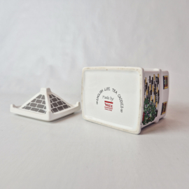 English Life Tea Caddie made by Wade