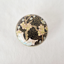 Cloisonné pillendoosje | Cloisonné doosje met Chinees design