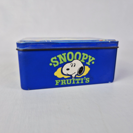 Vintage Snoopy Fruiti's blik