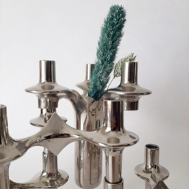 Orion Nagel Stapelkandelaars | Design klassieker | Vintage kandelaars | Kandelaars uit de jaren 60 | Orion kandelaar