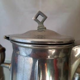 Art Deco Koffiestel, koffieset, Art Deco design, jaren 30 patroon