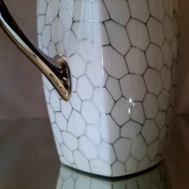 Porcelaines Limoges theekan, porseleinen kan, Frans porselein