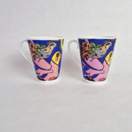 Corneille bekers set van 2