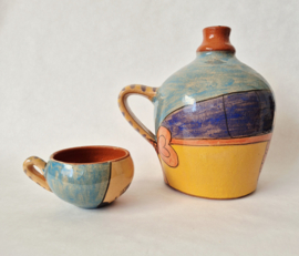 Keramische karaf van Jeremias Redondo, Portugal