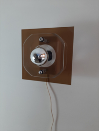 Jaren 70 Wandlamp Herda | Plexiglas | Vintage Lamp