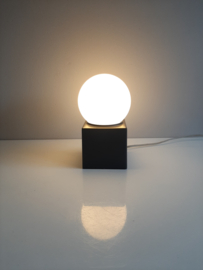Jaren 70 Philips tafellamp | Kubus lamp | Wandlamp