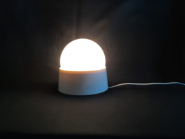 Vintage plafonniere, jaren 60 plafondlamp, Schroefbol bakeliet