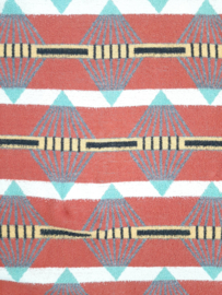 Vintage jaren 70 deken | plaid | MCM | ruit-patroon